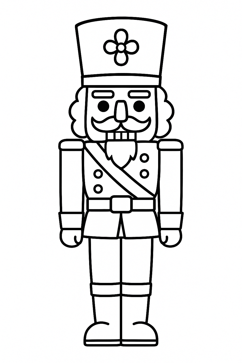 Nutcracker Coloring Page