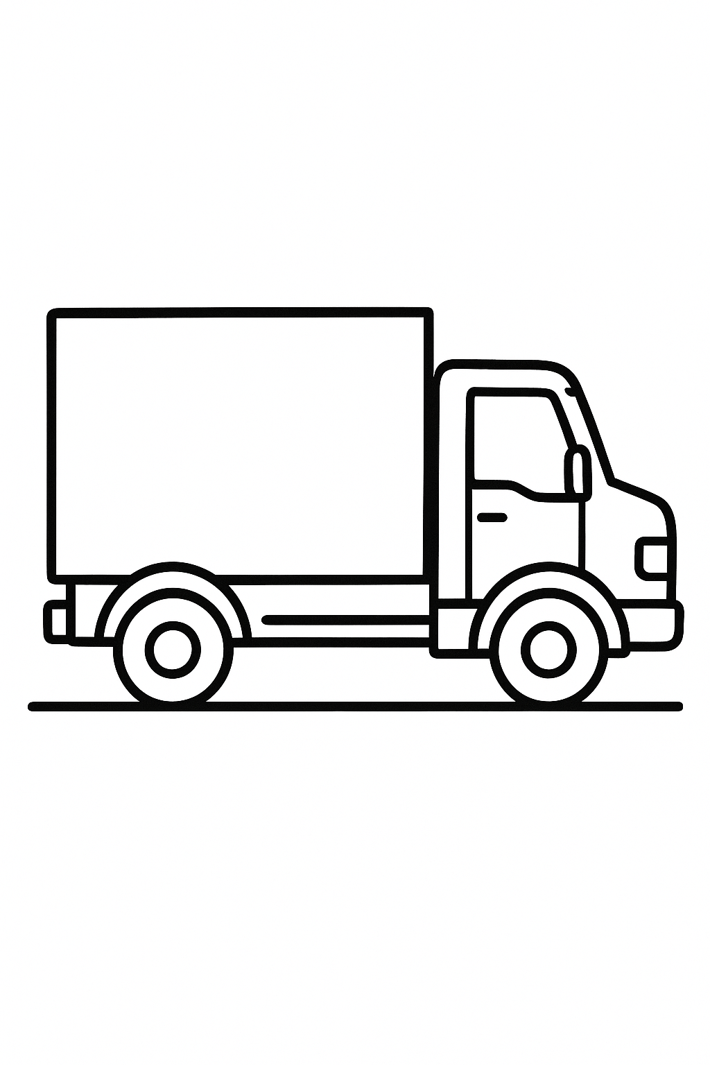 Truck Coloring Page